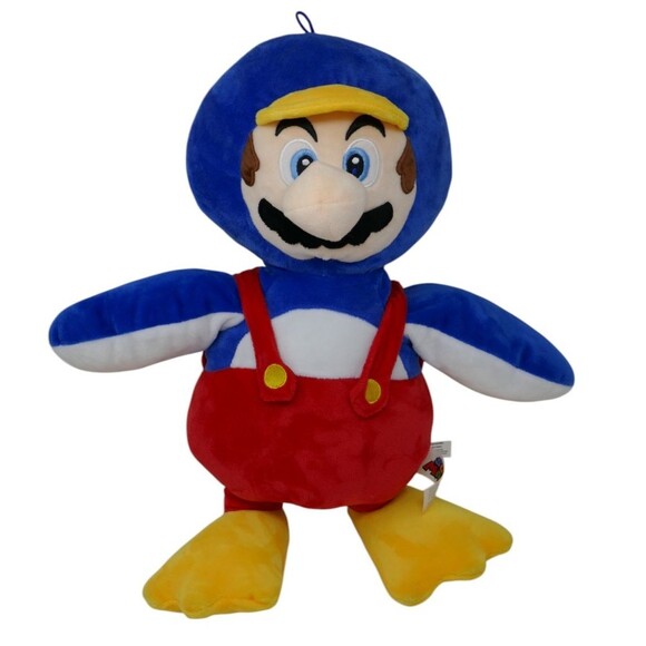 Nintendo Super Mario Penguin Mario 16" Plush Stuffed Animal - Picture 1 of 13